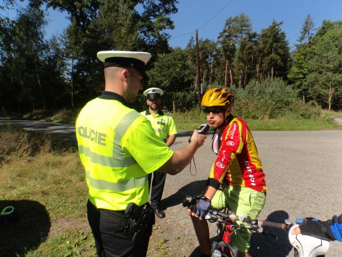 Kontroly cyklistů