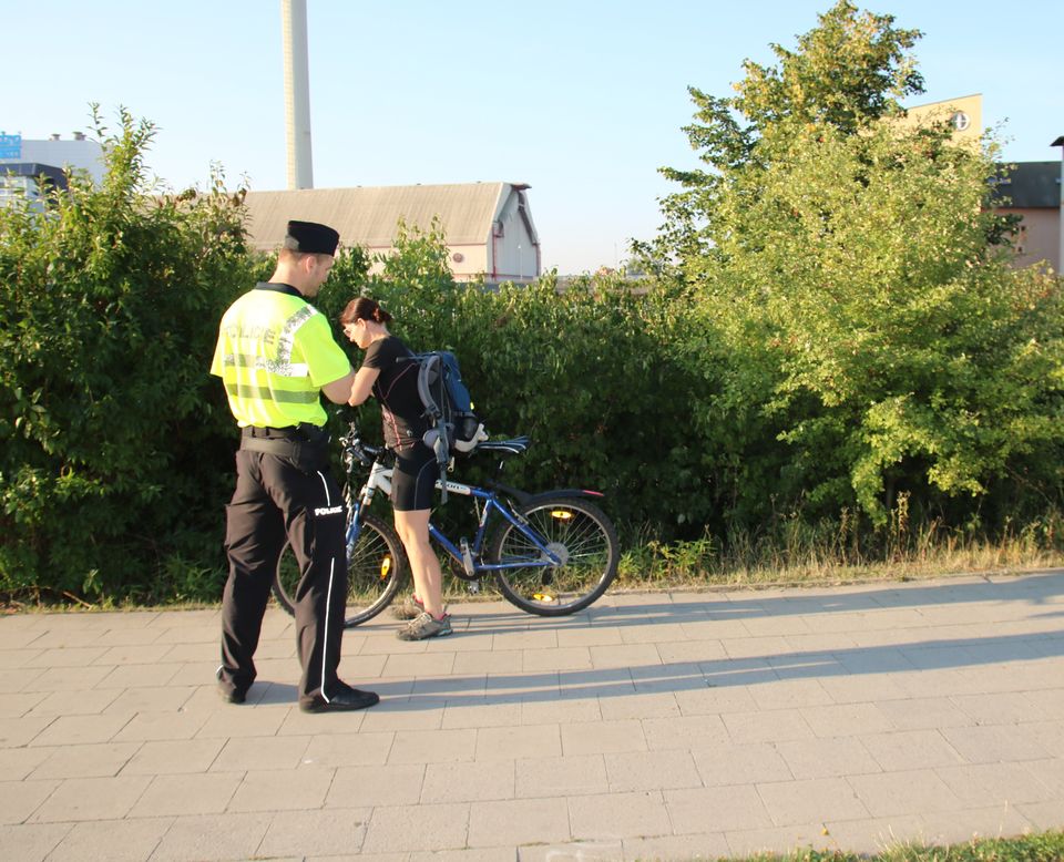 Kontroly cyklistů