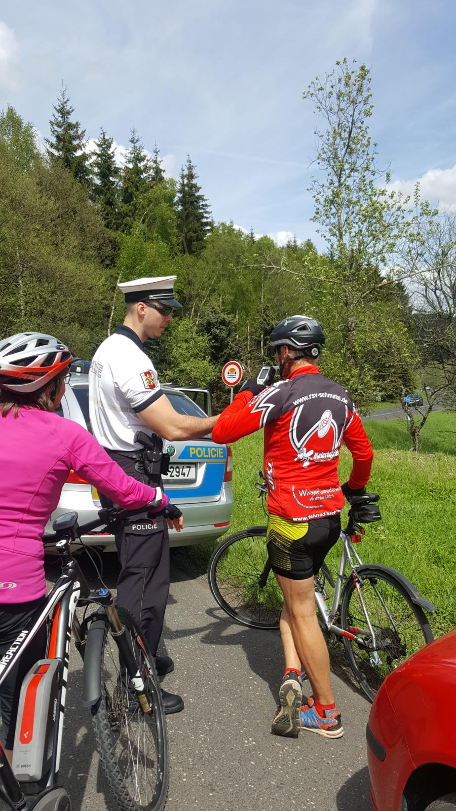Kontroly cyklistů
