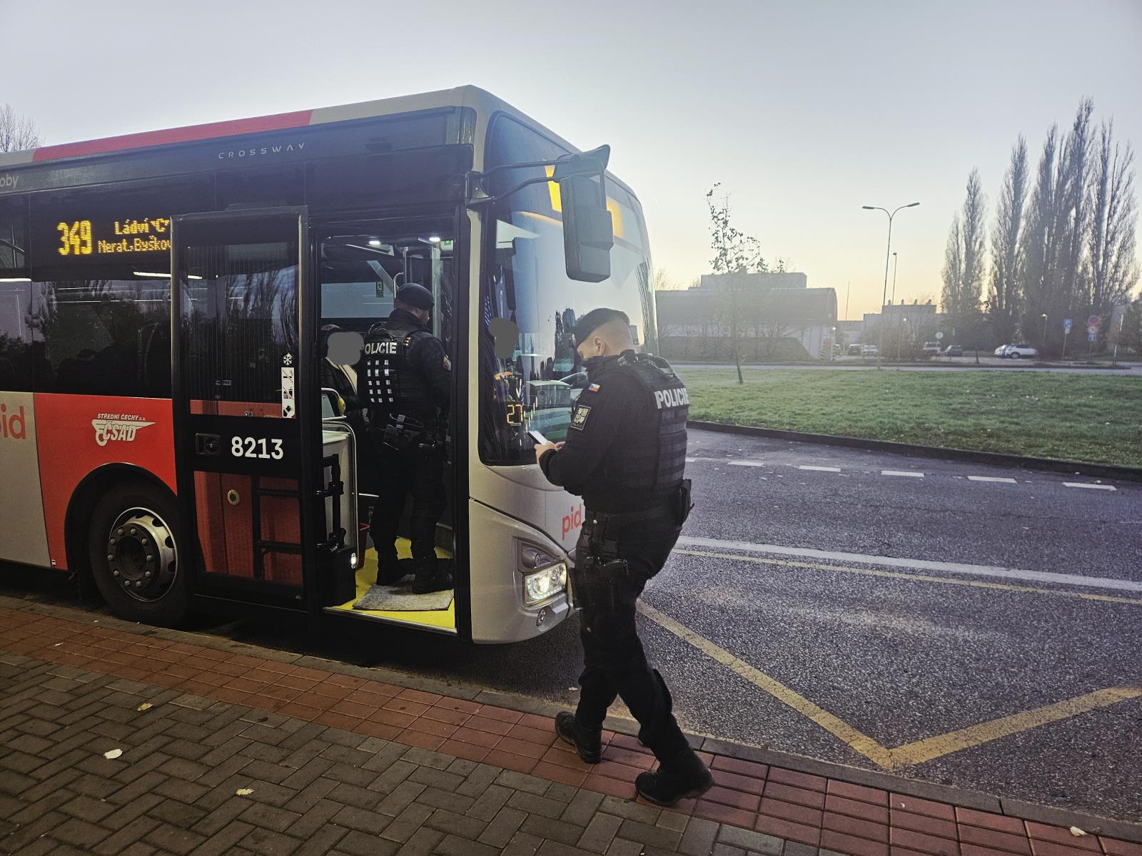 Kontroly řidičů autobusů