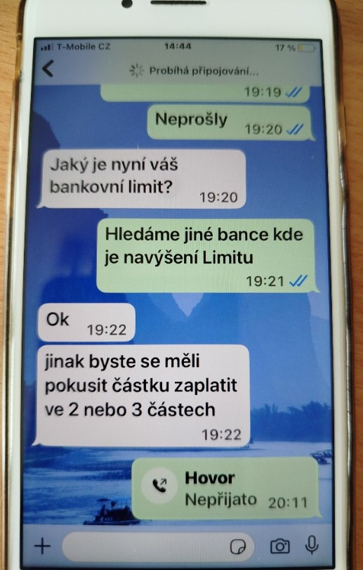 Konverzace s falešným synem