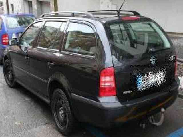 Krádež vozidla Škoda Octavia