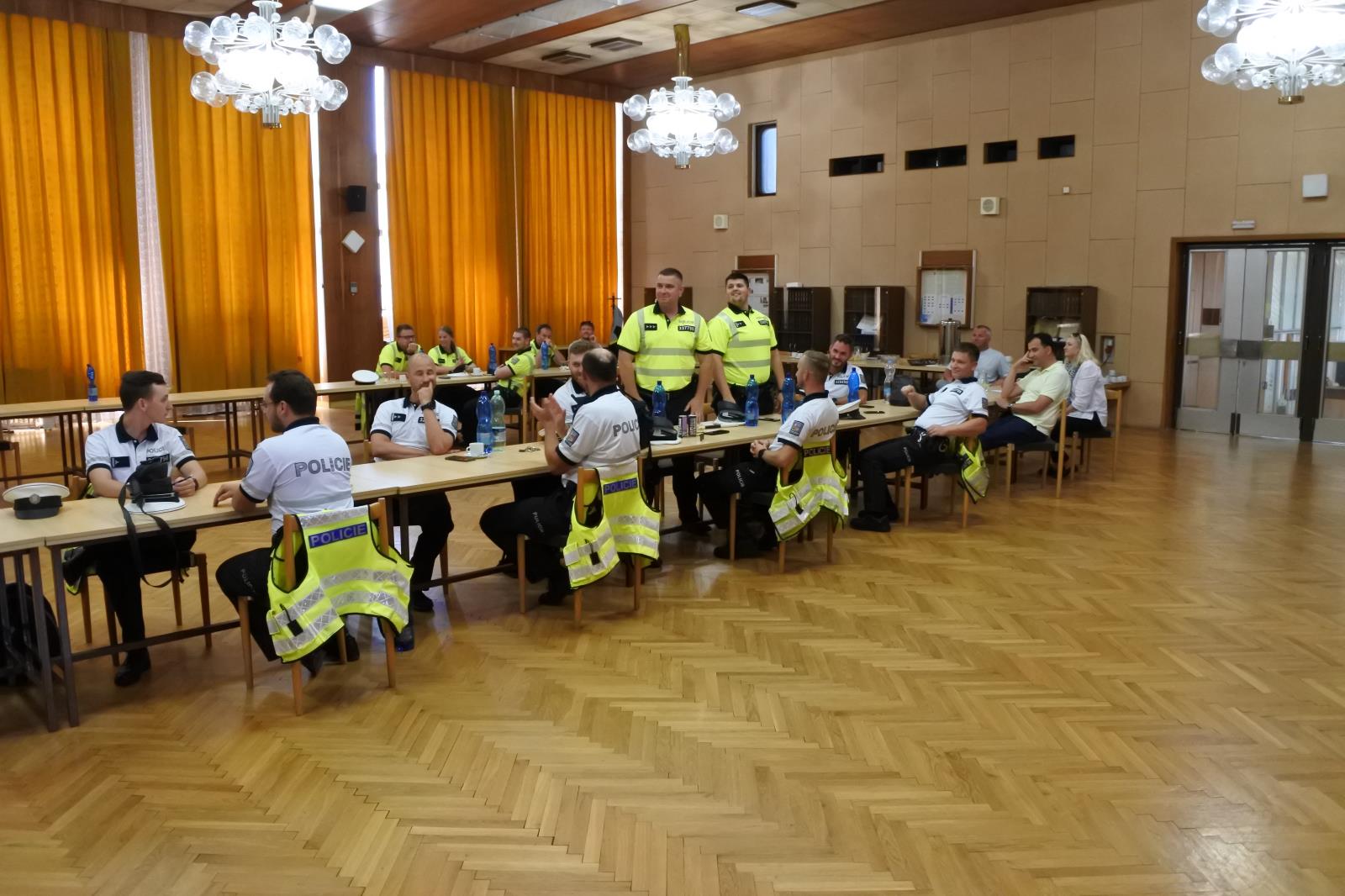 Krajská soutěž dopravních policistů