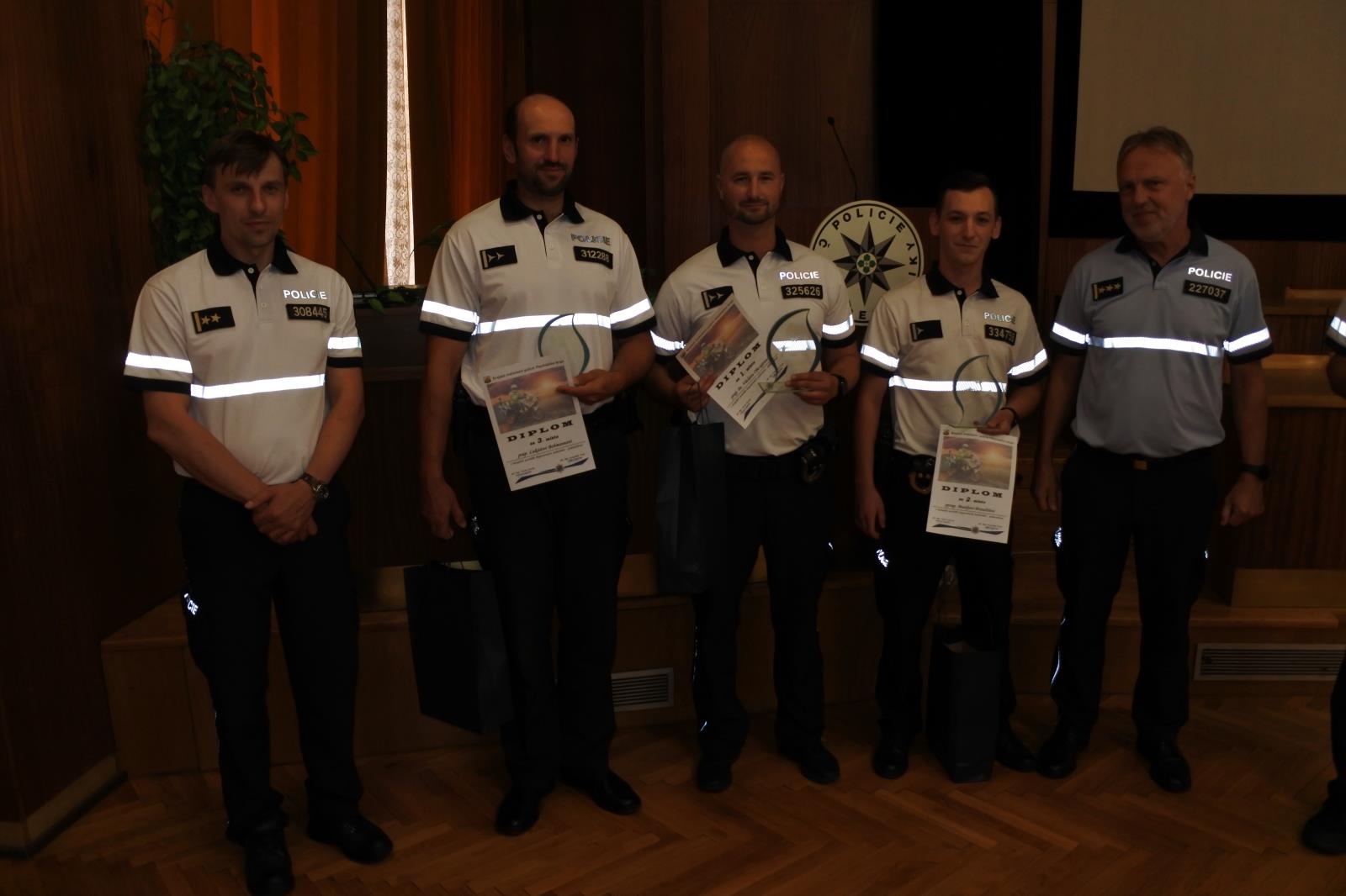 Krajská soutěž dopravních policistů