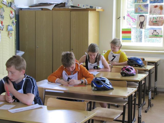 Krajské kolo dopravní soutěže Mladý cyklista 6