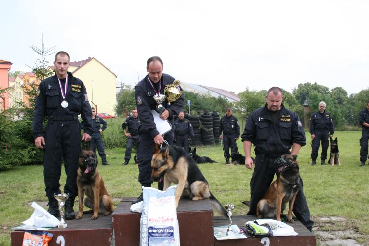 Krajské přebory policejních psů