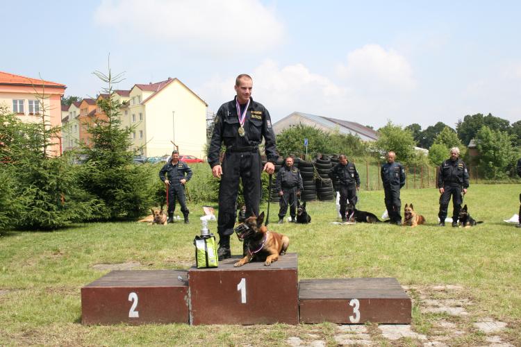 Krajské přebory policejních psů