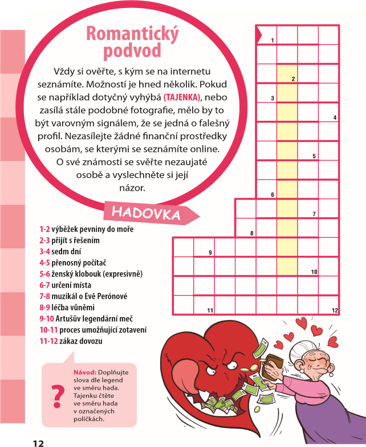 Křížovky - ilustrační