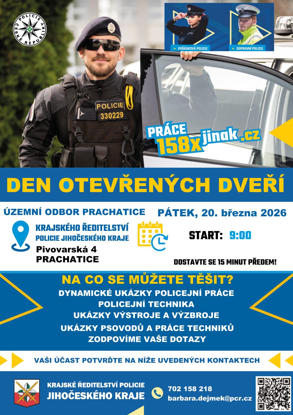 Leták - Den otevřených dveří