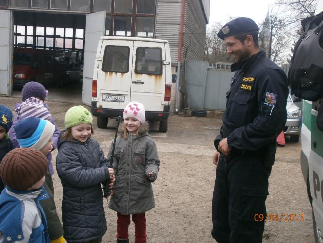 MŠ navštívila policejní složky