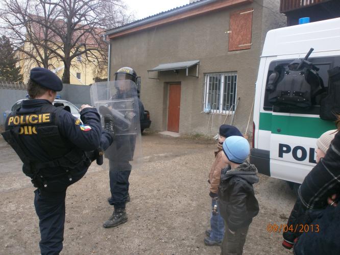 MŠ navštívila policejní složky