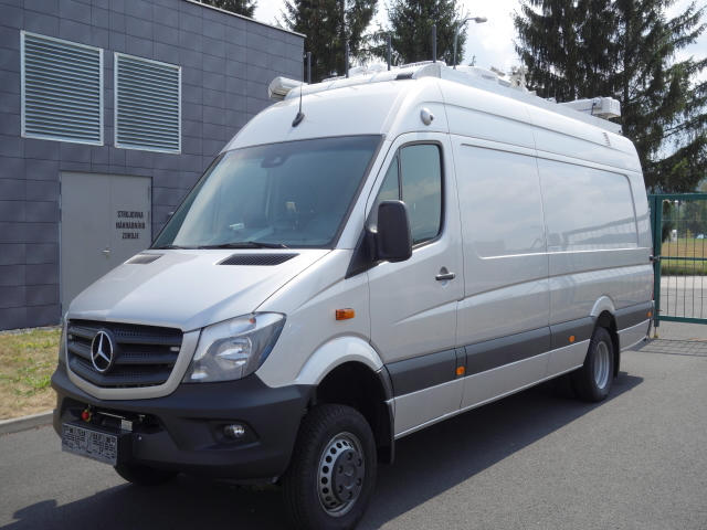 Mercedes Benz Sprinter se speciálním vybavením