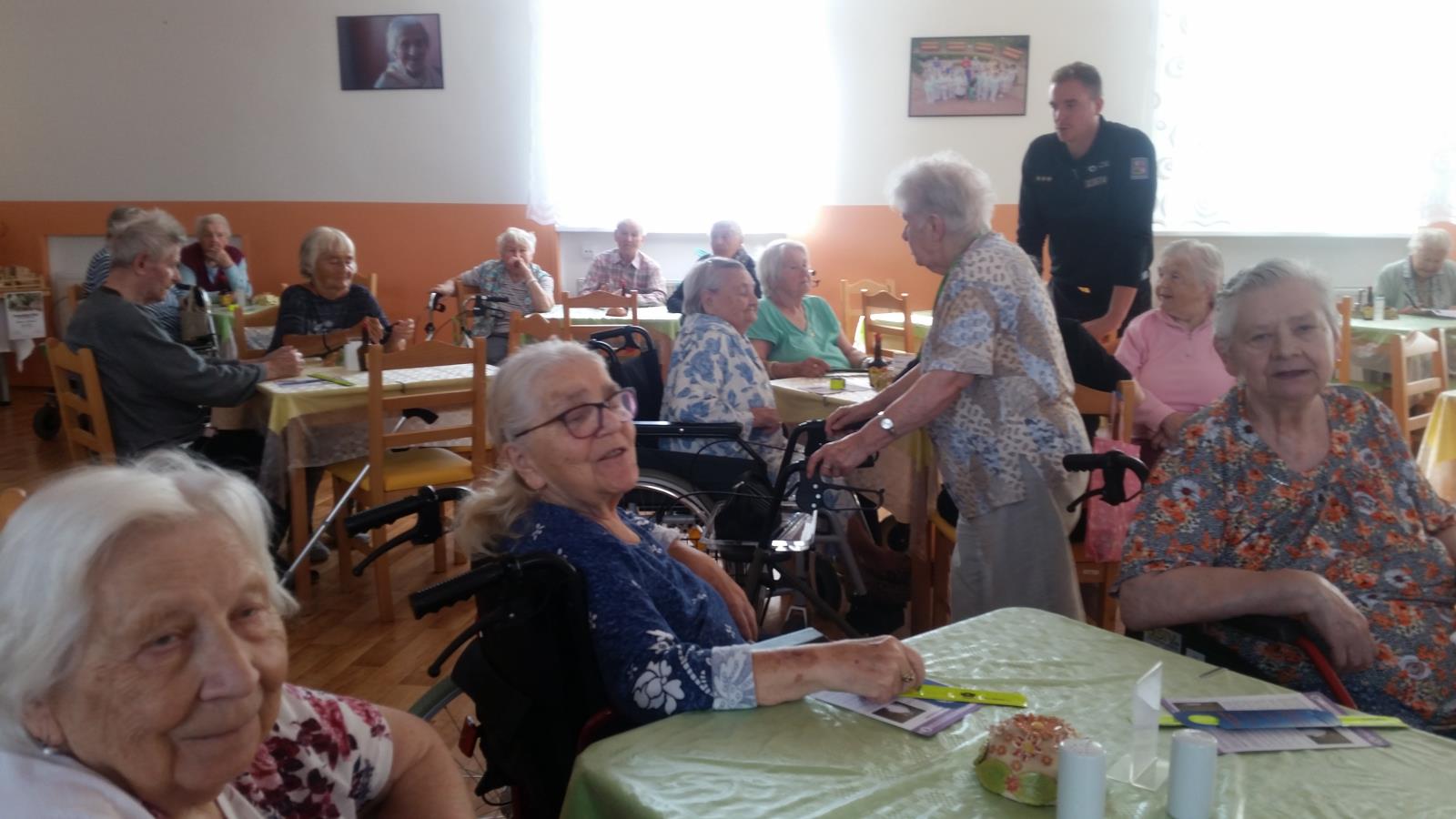Mezinárodní den seniorů v DD Unhošť