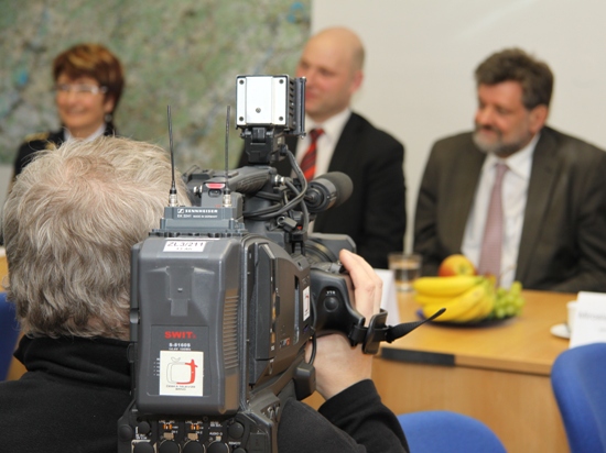 Ministr vnitra - tisková konference