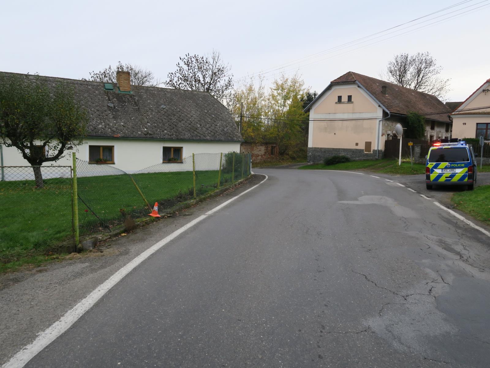 Mišovice - poškozené oplocení