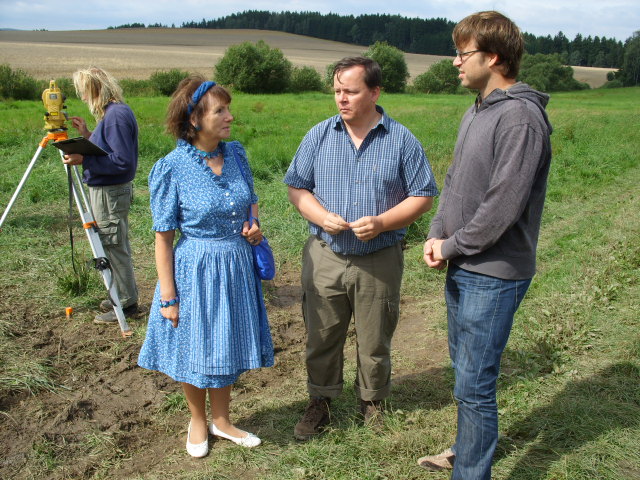 Na místo nálezu přijela německá spisovatelka Herma Kennel - 18.8.2010