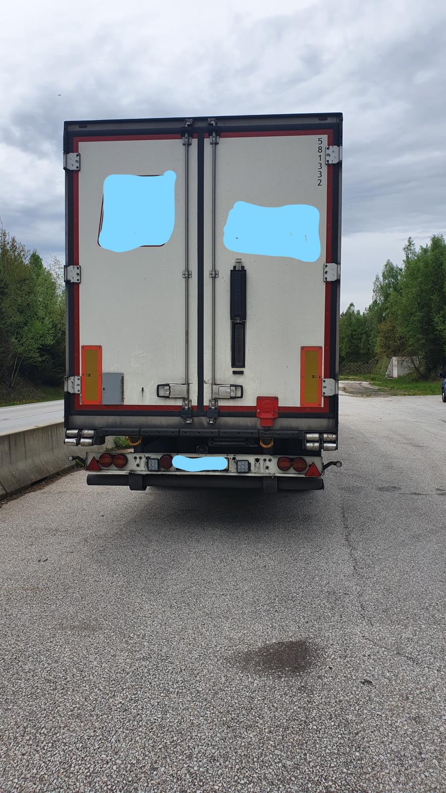 Nákladní vozidlo DAF s chladícím návěsem 2.