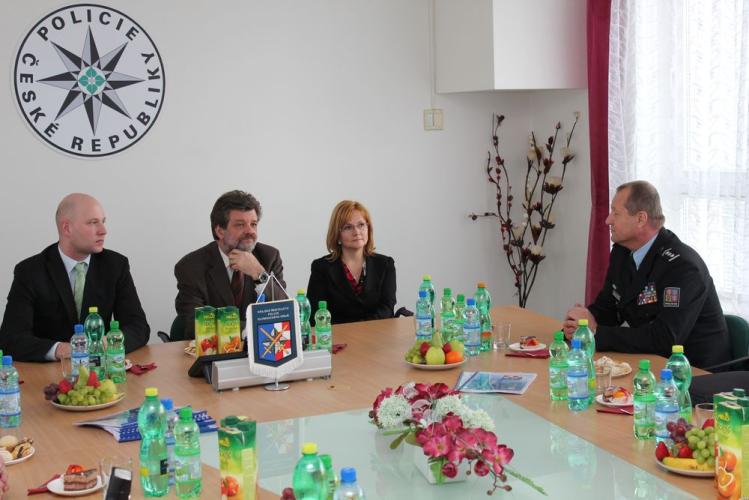 Návštěva ministra vnitra