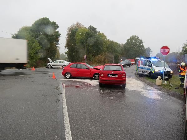Nehoda u Krňovic 18. 10. 2016