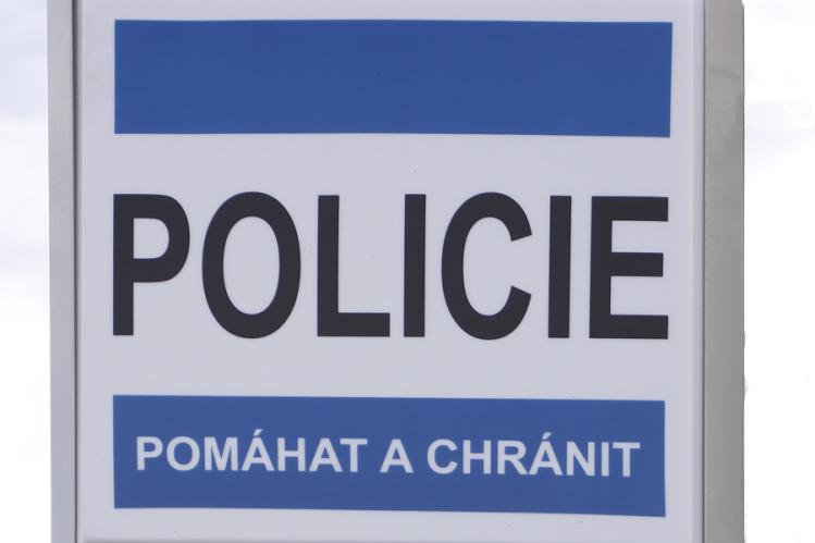 Nová cedule Policie ČR