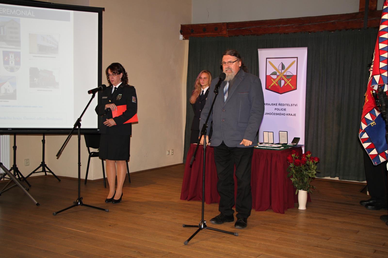 Ocenění policistů z okresu Strakonice