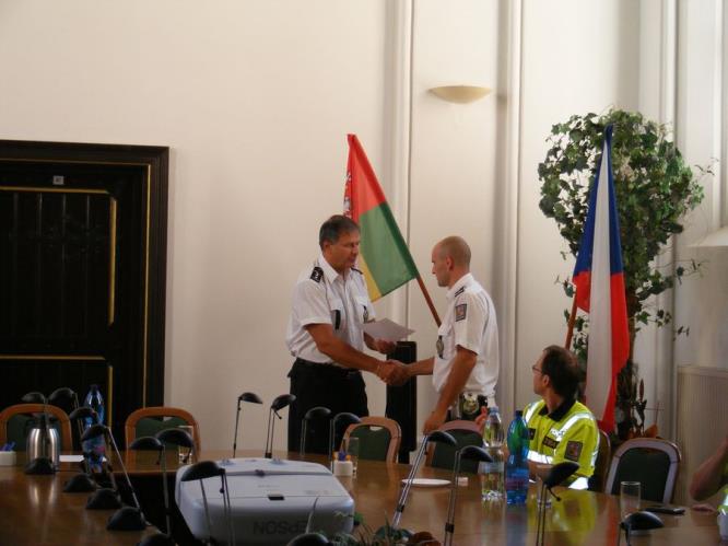 Ocenění za druhé místo - pprap. Radim Šmíd  .JPG