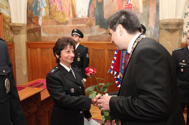 Oceňování nejlepších policistů a občanských zaměstnanců