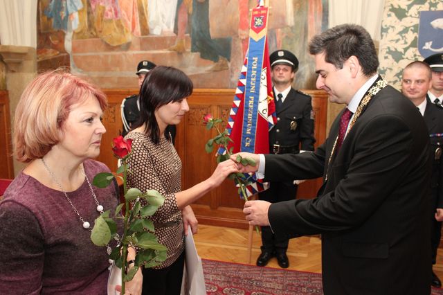Oceňování nejlepších policistů a občanských zaměstnanců