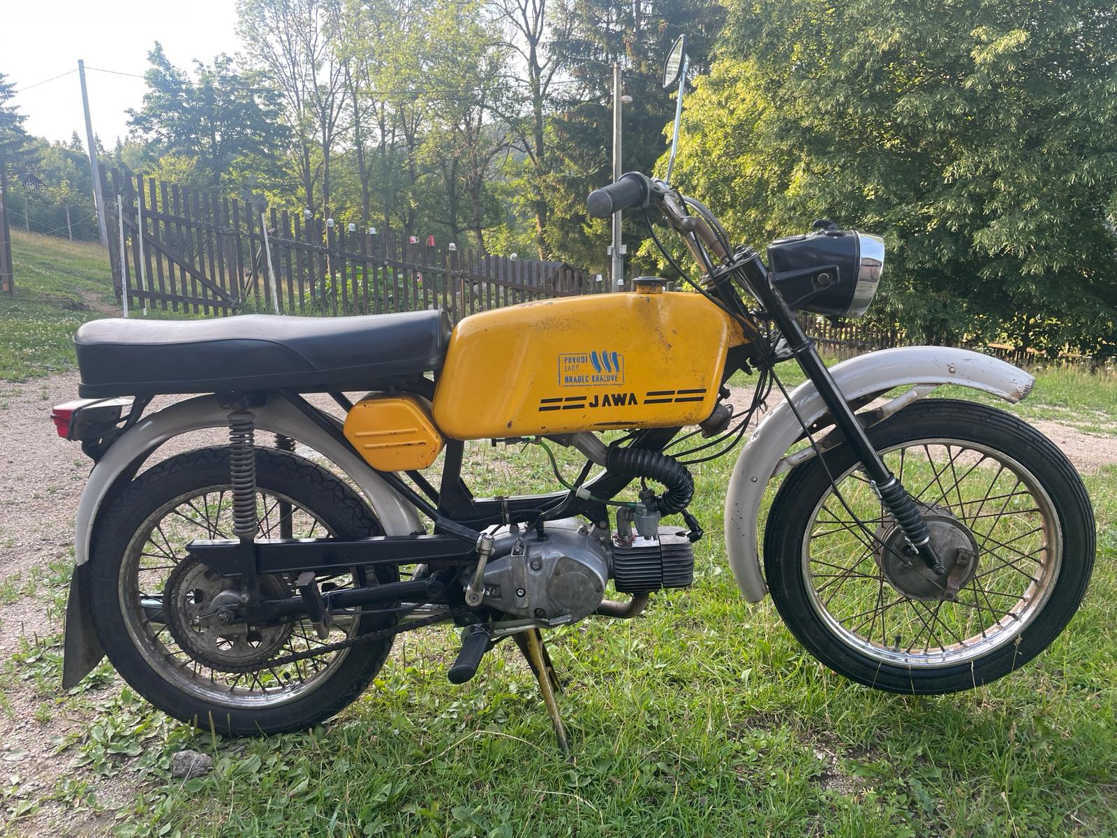 Odcizený motocykl JAWA 23 