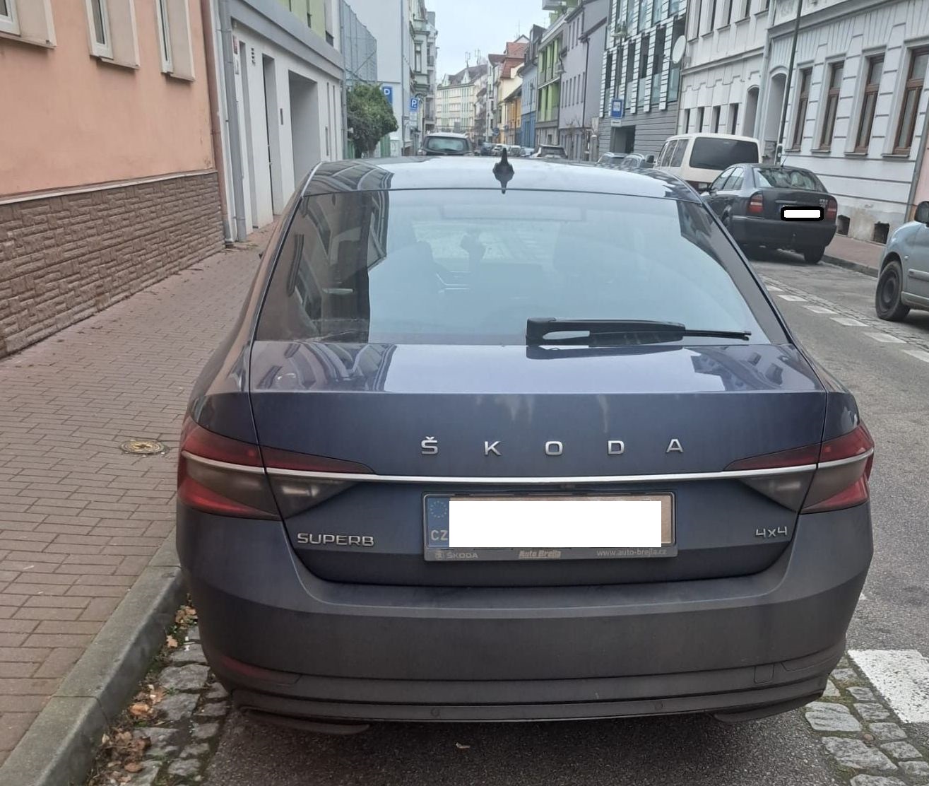 Odcizené vozidlo Škoda Superb