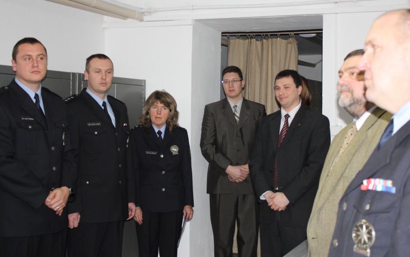 Otevření policejní stanice 6.1.2011