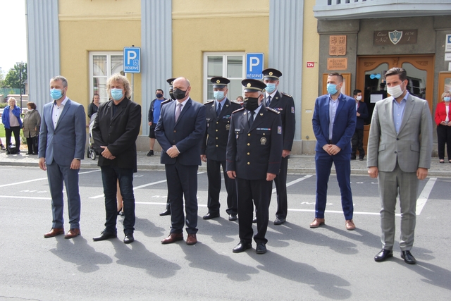 Otevření policejní stanice v Javorníku