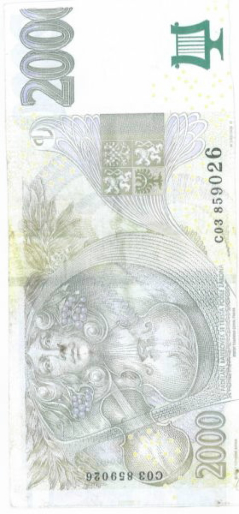 Padělané bankovky.