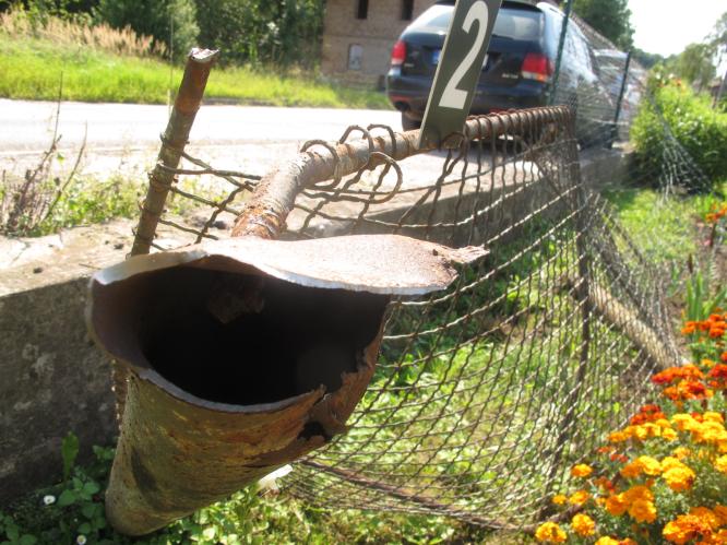 Pavouk-pobouraný plot