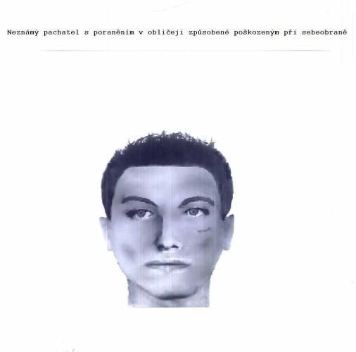 Petrov-neznámý pachatel s poraněním