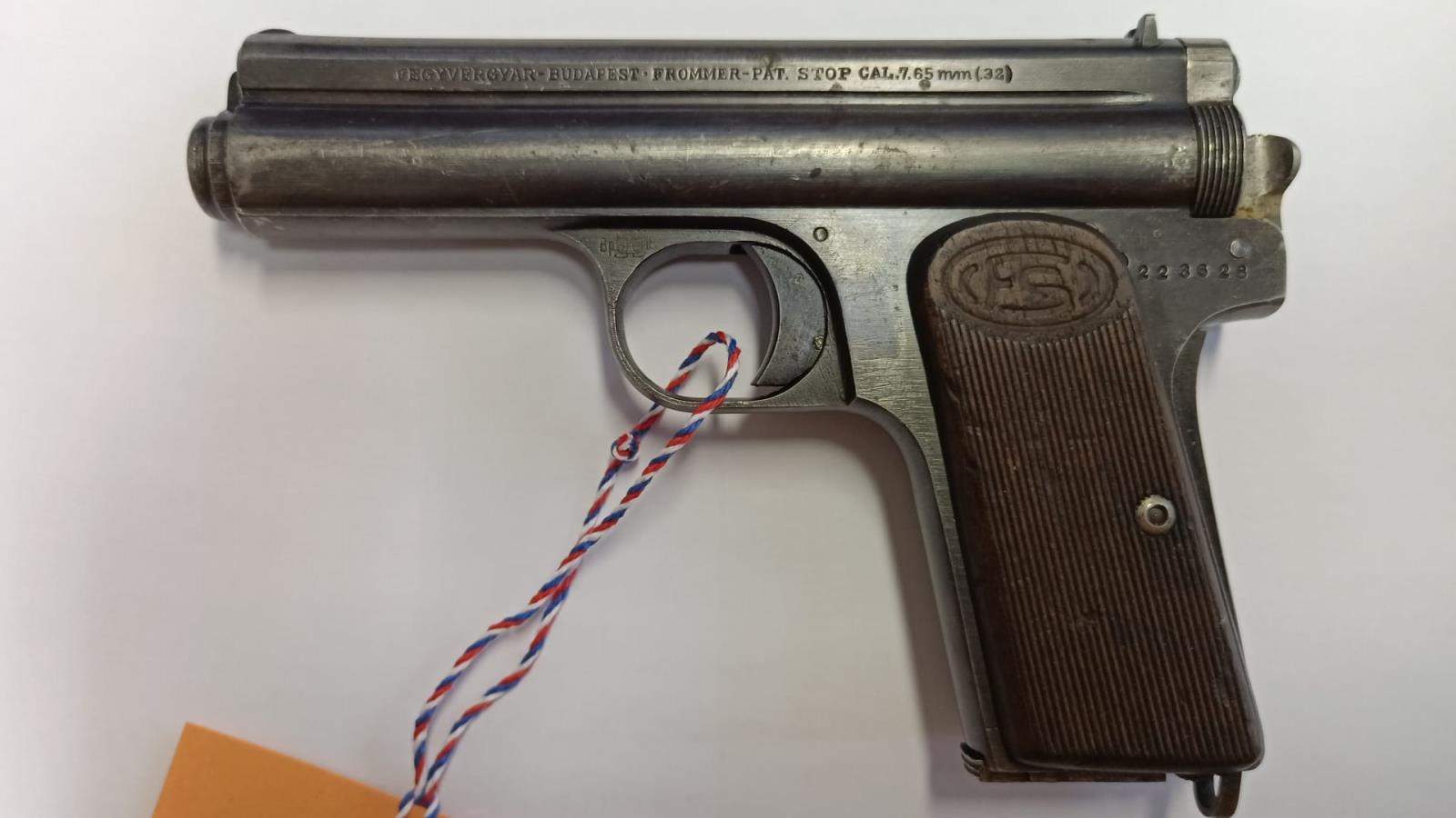 Pistole FEG model STOP z roku 1918