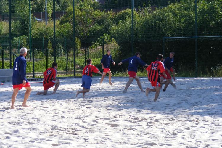 Plážový fotbal - 16. 7. 2011 - souboje ve skupině