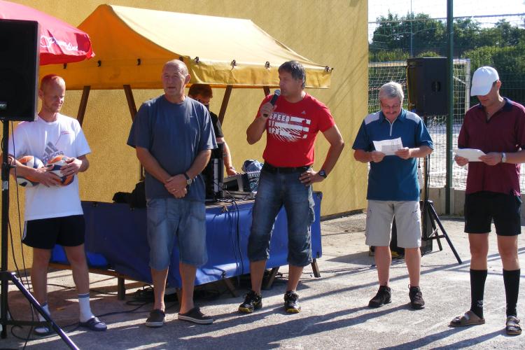 Plážový fotbal - 16. 7. 2011  - zahájení