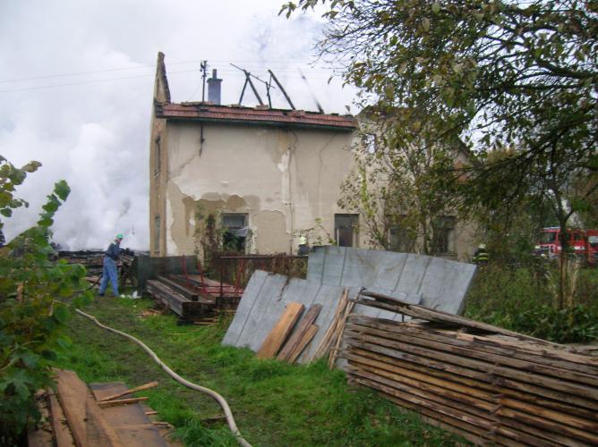 Požár v Mikulůvce