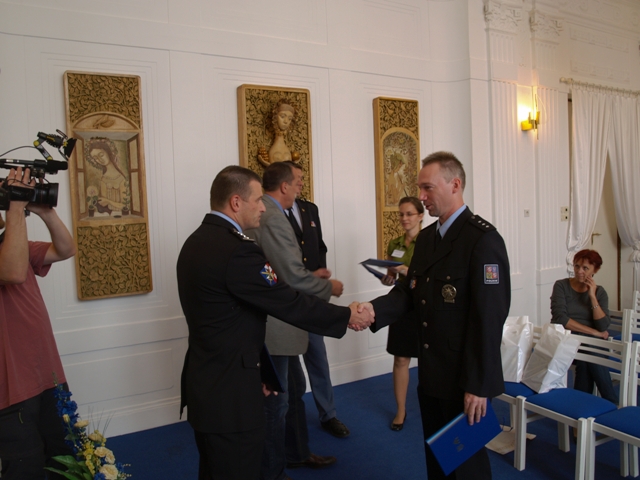Poděkování na radnici