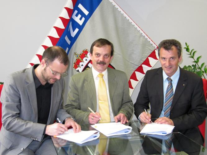 Podpis projektů Linec II