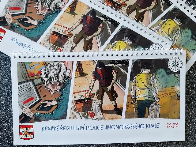 Policejní kalendáře pro seniory