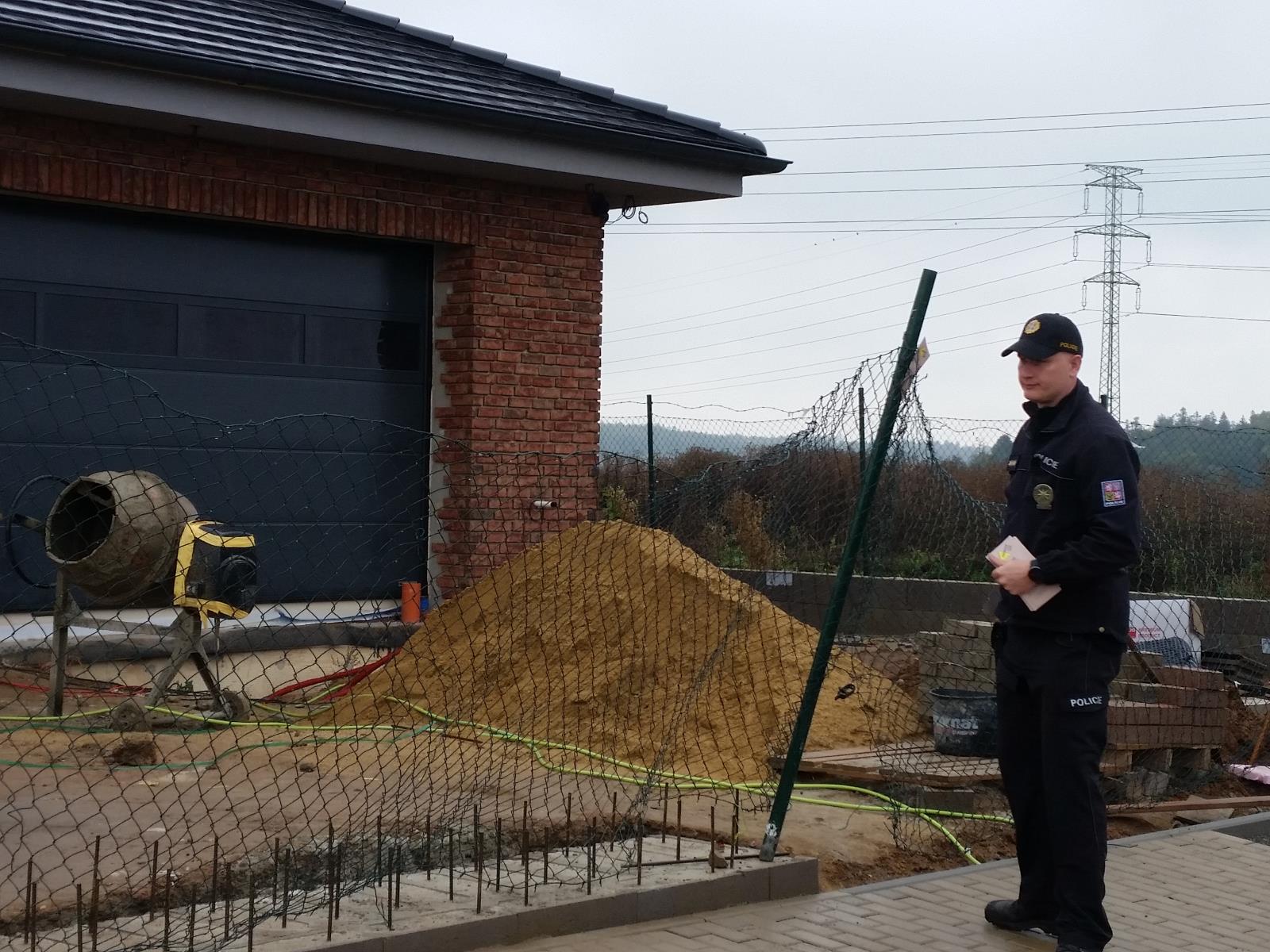Policejní kontroly v oblasti novostaveb a rozestavěných domů