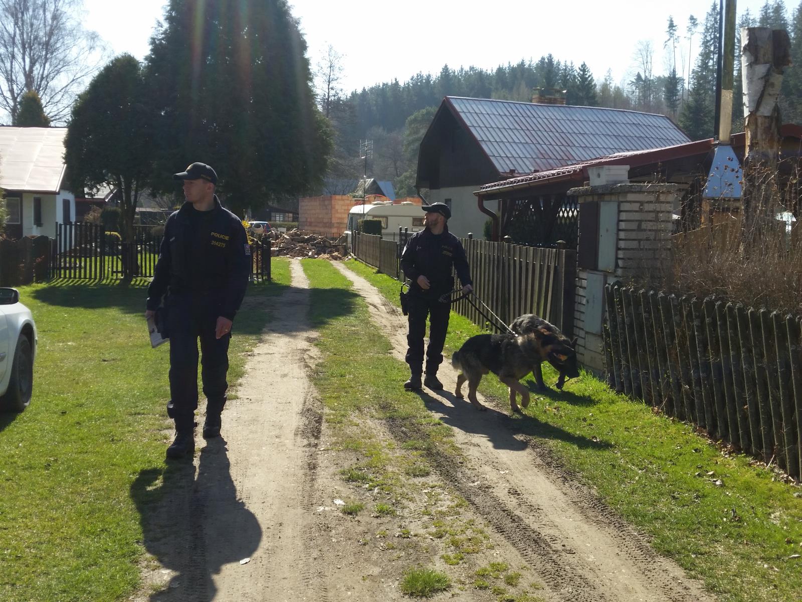 Policejní kontroly v rekreačních oblastech Unhošťska