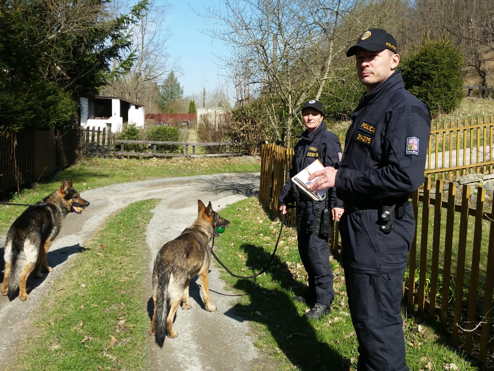 Policejní kontroly v rekreačních oblastech Unhošťska