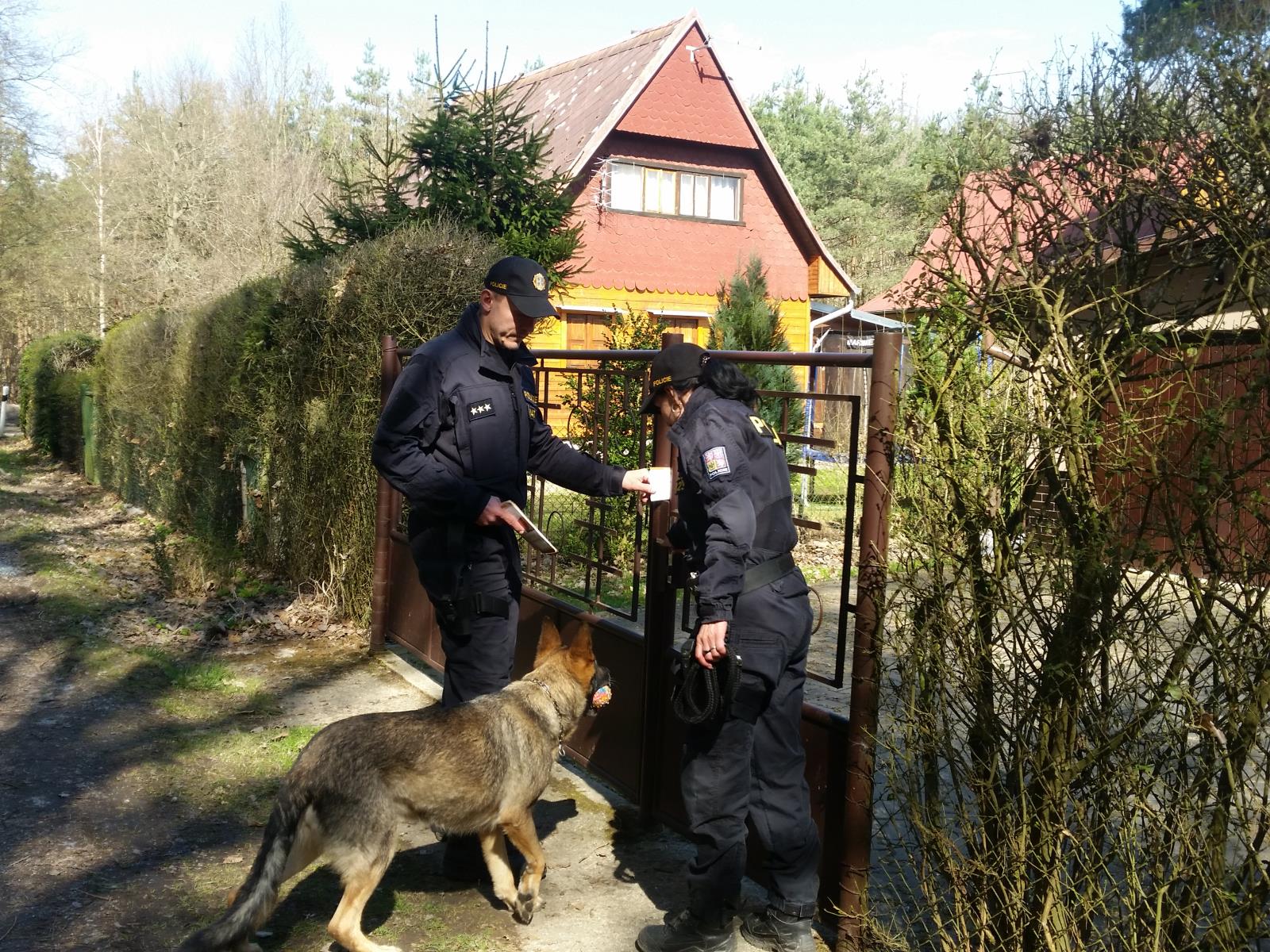 Policejní kontroly v rekreačních oblastech Unhošťska