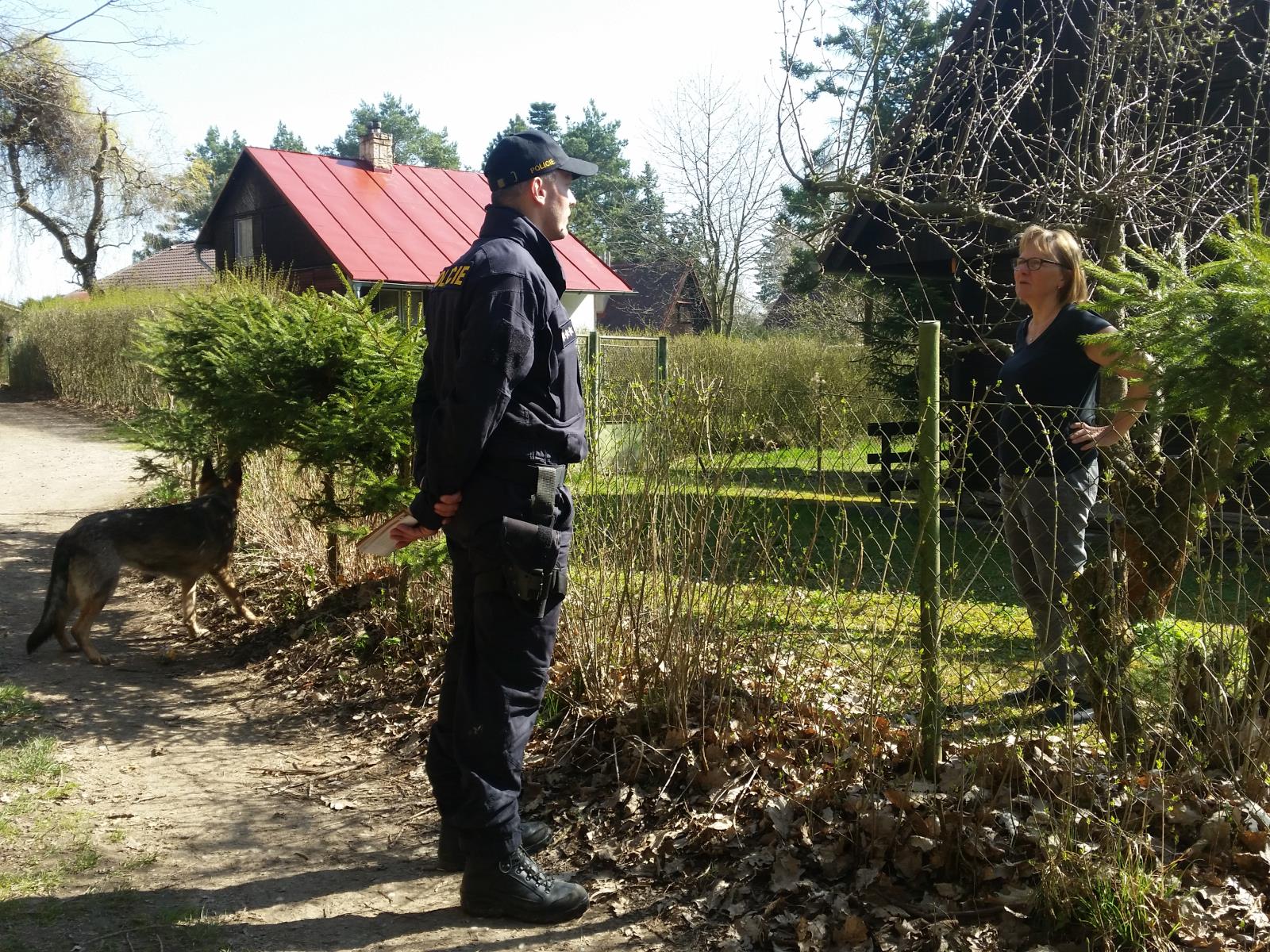 Policejní kontroly v rekreačních oblastech Unhošťska