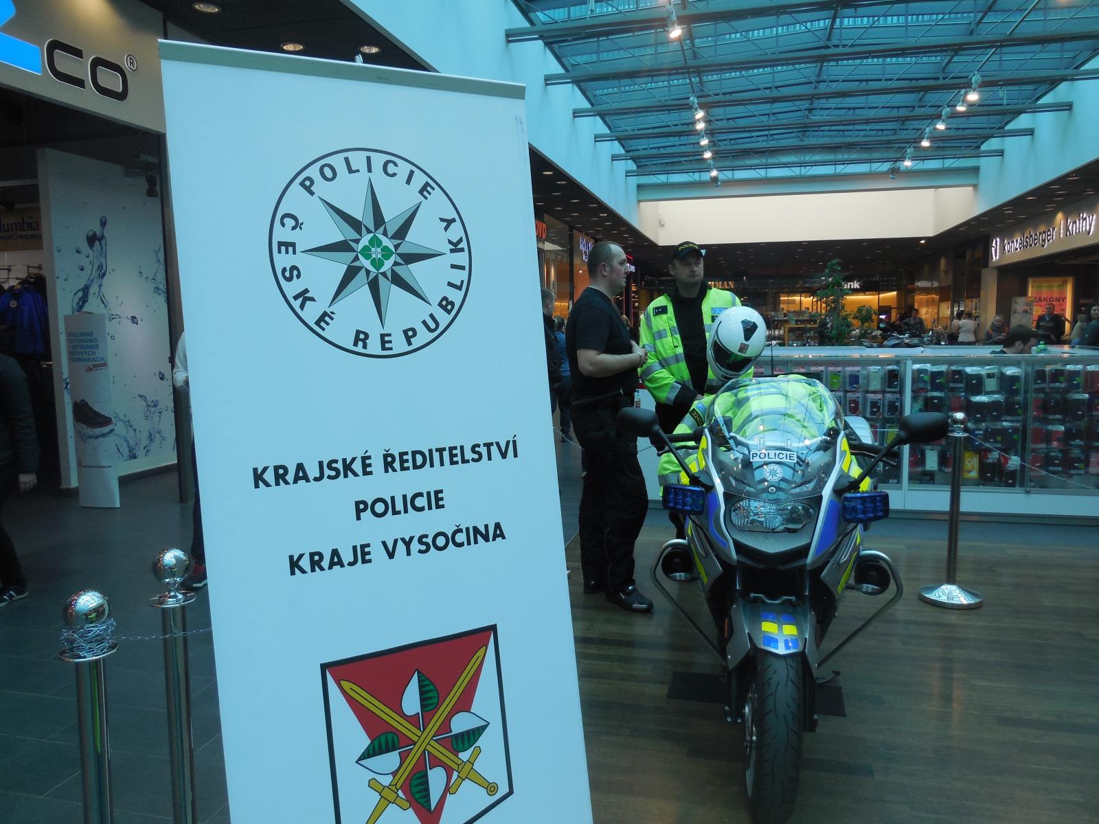 Policejní motocykly BMW v Jihlavě