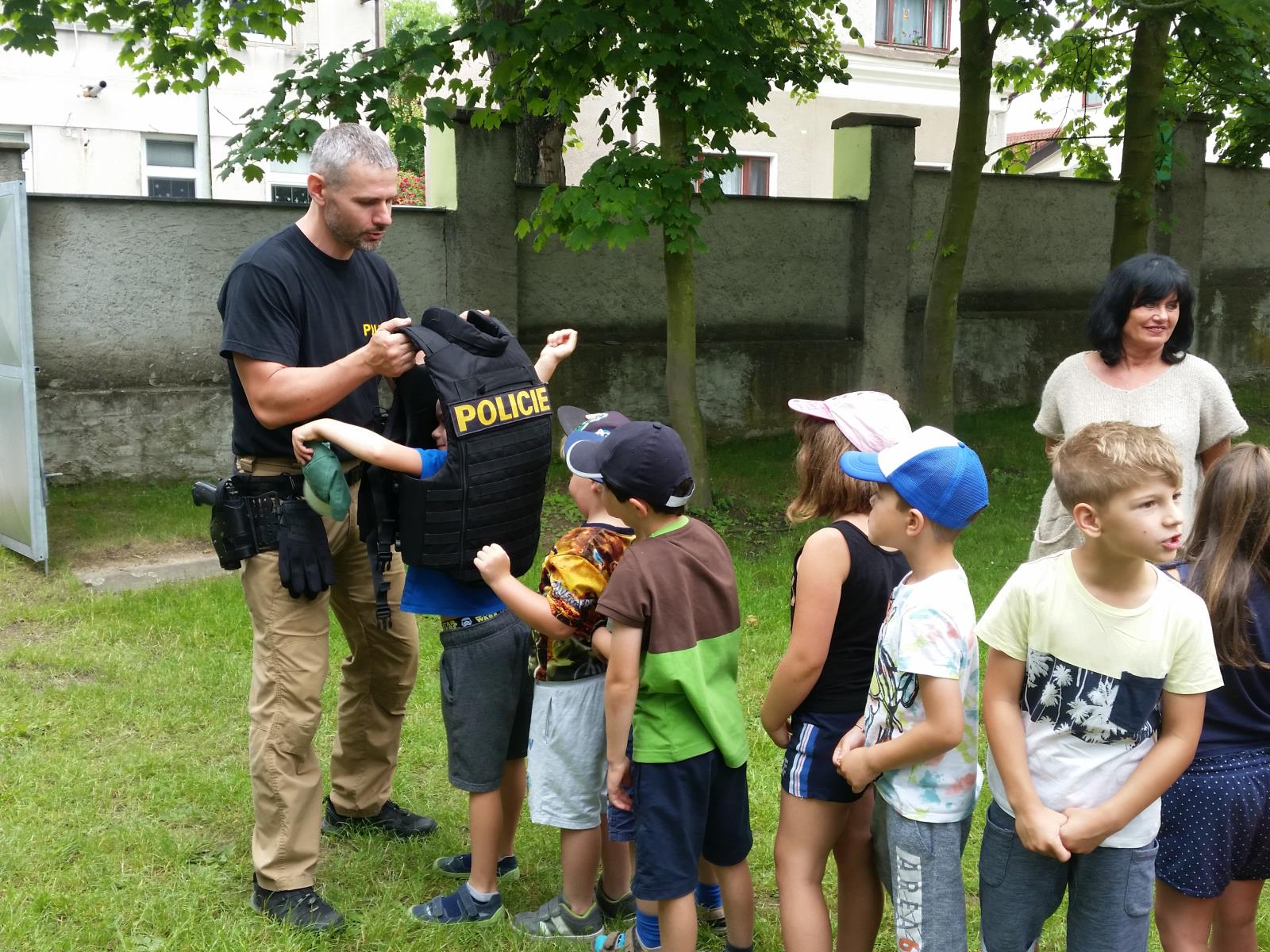 Policejní návštěva v MŠ Divadelní