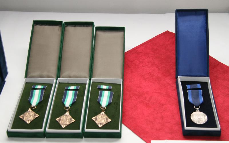 Policejní prezident i krajský ředitel ocenili profesionální práci jihočeských  policistů.JPG